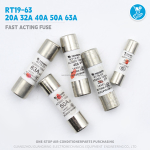Fusible de Acción Rápida 20A 32A 40A 50A 63A RT19-63 AC500V 100KA para TENGEN Molten Core VRF HVAC, Piezas de Refrigeración y Aire Acondicionado - Product Image 4