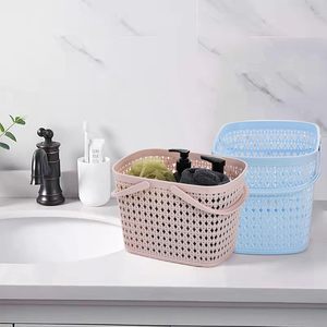 High Quality Injection-Molded PP <b>Plastic</b> Storage <b>Basket</b> with Thickened Handle Sustainable Multi-Functional Organizer Storage Box - Product Image 4