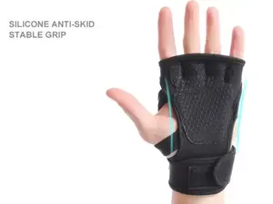 OEM de alta calidad unisex al aire libre ejercicio gimnasio muñequera atleta escalada entrenamiento Fitness levantamiento de pesas entrenamiento guantes deportivos - Product Image 6