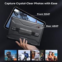Tablette robuste Android 14 Mediatek 8781 8,68 pouces GPS UTV Charge rapide 33W Étanche IP68 8000mAh Dure 11 heures 32MP+48MP