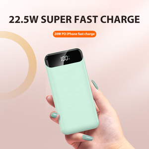 แบตสำรองพกพา 20000mAh สำหรับ Vivo ชาร์จเร็ว พร้อมหน้าจอ LCD แบตสำรองบางเฉียบ 20000mAh - Product Image 4