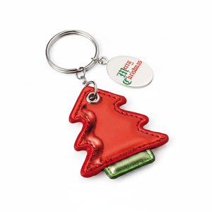 Portachiavi in Legno a Forma di Albero di Natale - Product Image 2