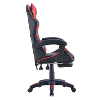 Fauteuil de bureau ergonomique en cuir à dossier haut, pivotant et inclinable, avec accoudoirs réglables, idéal pour le gaming et le travail sur PC – Vente en gros