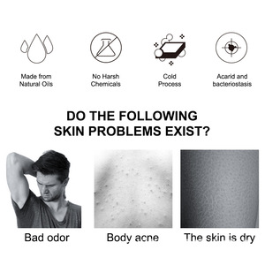 Wholesale <strong>Pine</strong> <strong>Tar</strong> Organic Private Label Black <strong>Soap</strong> for Men Skin Care Moisturizing Remove Blackhead Essential Oils Skincare <strong>Soap</strong> - Product Image 5
