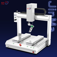 Robot de distribution motorisé rotatif à 3 axes, distributeur de seringues de bureau avec boîte de vitesses pour colle UV, époxy, silicone