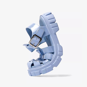 Sandalias <span class=keywords><strong>de</strong></span> Verano para Niñas Ariaca, Modernas, con Diseño Calado, Antideslizantes, con Correa Trasera y Cierre <span class=keywords><strong>de</strong></span> Velcro, Planas, en Varios Colores - Product Image 3