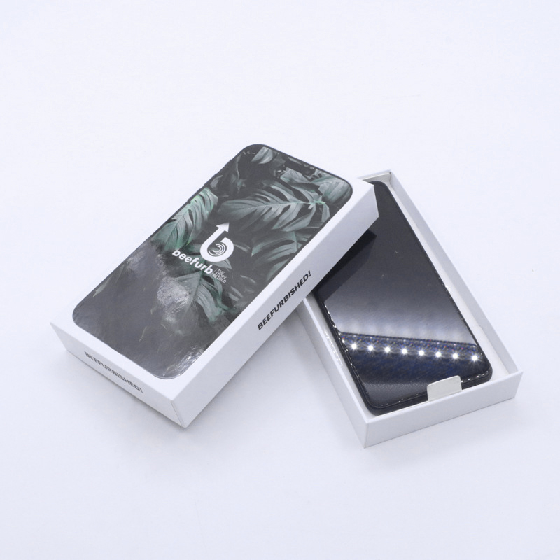 Boîte d'emballage pour téléphone portable, 4 couleurs assorties