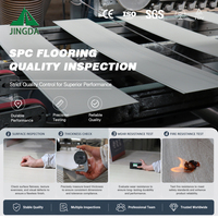 SPC-Bodenbelag 3-8mm Wasserdichter Starrkern Graue Eiche Fischgrätmuster Holzoptik für Moderne Wohn- und Gewerbeprojekte