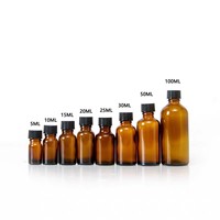 Flacon pulvérisateur de parfum cylindrique en verre bleu Boston de 15 ml avec bouchon à vis en cobalt et diffuseur d'huiles essentielles en plastique noir sérigraphié