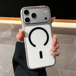 เคสโทรศัพท์ใสแบบไร้สาย TPU PC สำหรับ iPhone 17 18 Pro Max ป้องกันแรงกระแทก เคสแม่เหล็กสำหรับ iPhone 12 13 14 15 16 17 - Product Image 5