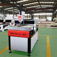 Guangzhou Multi Broche Numérique Auto Chargement Petit 9060-Cnc-Router Bois 4 Axes Bureau 9060 Cnc Routeur