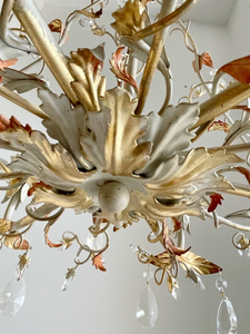 Accueil Luminaires Lustre de luxe en cristal à la feuille d'or Lampe à <span class=keywords><strong>suspension</strong></span> - Product Image 5