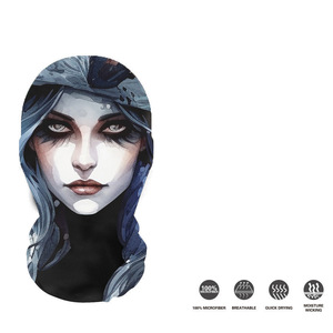 パーティーや休日のための面白いハロウィーンプリントスカルフルフェイス通気性バラクラバ - Product Image 4