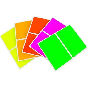 Self-Adhesive Custom Colored Rainbow UV Printing PP Vinyl Sticker A4 Size for Office Labeling Promotion Toothpaste <strong>Coding</strong> - Product Image 4