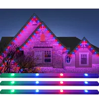 מכירה לוהטת 30mm IP68 48v RGB פיקסל חיצוני Rgb פיקסל נקודת אור חג המולד קבוע חג תאורת dmx rgb led פיקסל אורות