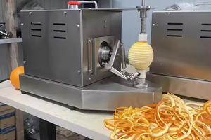 Máquina Peladora de Frutas de Acero Inoxidable 304, Fácil de Operar, para Uso Comercial e Industrial, para Kiwi, Caqui, Melocotón, Naranja, Pera, Lima y Limón - Product Image 5
