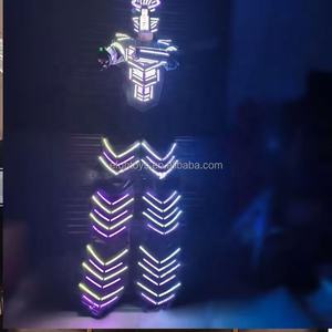 Disfraz <span class=keywords><strong>de</strong></span> Robot Kryoman con Luces LED para Eventos, Bodas, Cumpleaños, Espectáculos, MOQ 1 Pieza - Product Image 1