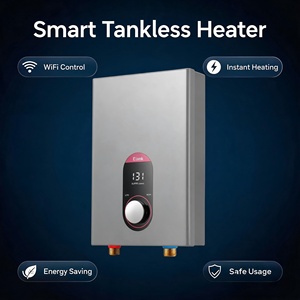 Chauffe-eau instantané sans réservoir 8-11KW 240V pour toute la maison, chauffage puissant 8KW-11KW pour salle de bain et douche instantanée - Product Image 3