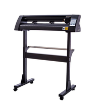 Traceur de découpe vinyle KH-720 720 mm avec moteur pas à pas et découpe de contour manuelle pour autocollants, décalcomanies et enseignes, compatible Signmaster