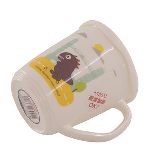 gelas plastik di plastica di grandi dimensioni sicuro forno a microonde tazza con coperchio - Product Image 6