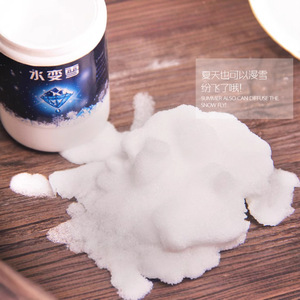 Agua se convierte en nieve, botella de 80g, nieve artificial, accesorio de truco de magia, efecto de escenario - Product Image 1