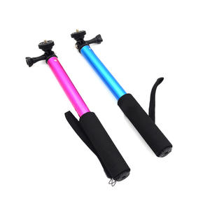 Nouveau pour appareil photo Selfie Stick Monopode en alliage d'aluminium avec mousse Compatible avec Hero 6 5 4 <span class=keywords><strong>3</strong></span> et Smartphones - Product Image 1
