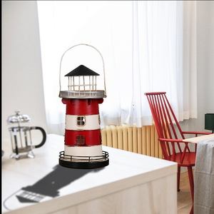 Tirelire Vintage en Forme de Phare, Style Méditerranéen, Ornement Décoratif Minimaliste pour <span class=keywords><strong>la</strong></span> Maison, Artisanat Décoratif pour Bar et Restaurant - Product Image 4