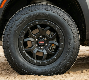 ล้อแม็กซ์ SHIN-509 Black Axis Beadlock Forged Alloy Wheels - <span class=keywords><strong>Nismo</strong></span> <span class=keywords><strong>17</strong></span> x 8.5  รูยึด: 6 x 114.3 มม. ออฟเซ็ต: +20 มม. - Product Image 6
