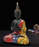 Offre Spéciale Bouddha Figurines Religieuses Dieu Hindou Statue Intérieur Résine Arts Sculpture Philippines Thaïlande pour Cadeaux Peint Anime