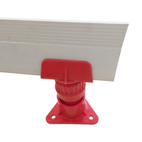 Nouveau système de relèvement de sol pour poulets de chair PP à bas prix bâtiment poulailler avec équipement de volaille Roxell pour poulet