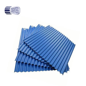 0,4 мм 0,5 мм 24 калибра 28 калибра 32 калибра Z80 Z100 предварительно окрашенный цинковый оцинкованный Dx51d + z цветной покрытый PPGI Гофрированный стальной кровельный лист - Product Image 1