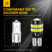 Bombilla LED T10 36SMD 3014 3030 Chips Canbus Sin Errores Luz de Coche 12V 24V W5W 194 LED Señal de Giro Lámpara de Lectura de Matrícula Blanca