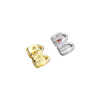 Grilles dentaires plaquées or avec zircons CZ style Hip Hop pour hommes – Kit décoratif pour fêtes