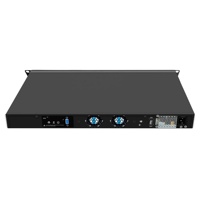 CWWK 1U B250 PC de 19 pulgadas para montaje en rack i9 i7 i5 6x LAN 2x 82599ES 10Gb SFP+ DDR4 Firewall Router OPNsense Pfsense Rack Appliance