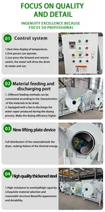 Food Dryer Drying Machine Poultry Horse Manure Drying Machine Small Rotary Drum Dryer
