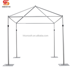 SMOOTH Large Elegant Aluminum Backdrop <b>Wedding</b> Party Arch Stand Dome <b>Ceiling</b> Drape Frame <b>Wedding</b> Round Canopy - Product Image 5