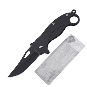 Couteau de poche pliant Castle Pirate, personnalisable, qualité OEM, pour le camping, en acier inoxydable D2, manche en plastique, HK FB186 - Product Image 1