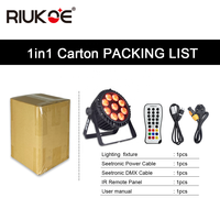 Batterie RGBW Mini DJ lavage DMX Parcan éclairage de scène IP65 extérieur étanche LED Par lumière