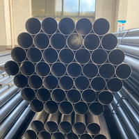 Tube rond en acier à faible teneur en carbone ERW Q195 de 50-400 mm de diamètre extérieur x 1,0-4 mm, très bien coté, pour système de ventilation HVAC et conduits d'air.