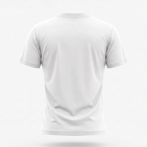 เสื้อยืดคอตตอนโอเวอร์ไซส์สั่งทำพิเศษ ยูนิเซ็กซ์ ไซส์พลัส พิมพ์ลายดิจิทัล โลโก้สีขาว คอกลม - Product Image 4