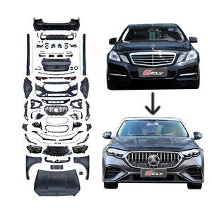 Kit de carrocerí<span class=keywords><strong>a</strong></span> antiguo <span class=keywords><strong>a</strong></span> nuevo para Benz 2009-2015 <span class=keywords><strong>Clase</strong></span> E W212 actualización <span class=keywords><strong>a</strong></span> 2025 W214 E53 AMG parachoques de coche faro trasero Accesorios - Product Image 1