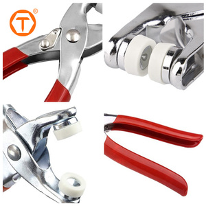 Outils d'installation de boucle de <span class=keywords><strong>pression</strong></span> à cinq griffes <span class=keywords><strong>pince</strong></span> de fixation à bouton-<span class=keywords><strong>pression</strong></span> en métal <span class=keywords><strong>pour</strong></span> la <span class=keywords><strong>couture</strong></span> d'artisanat en cuir de vêtements - Product Image 3