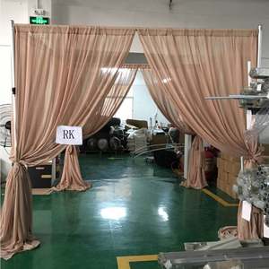 Support en aluminium pour tente de réception de mariage, tubes et rideaux de fond pour la décoration de mariage - Product Image 4