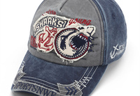 2024 coton lavé requin mode sport casquette de baseball casquette de sport