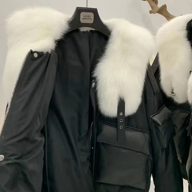 Оптовая продажа, фабричное Мягкое высококачественное пальто, зимнее женское модное стильные пуховое пальто с перьями