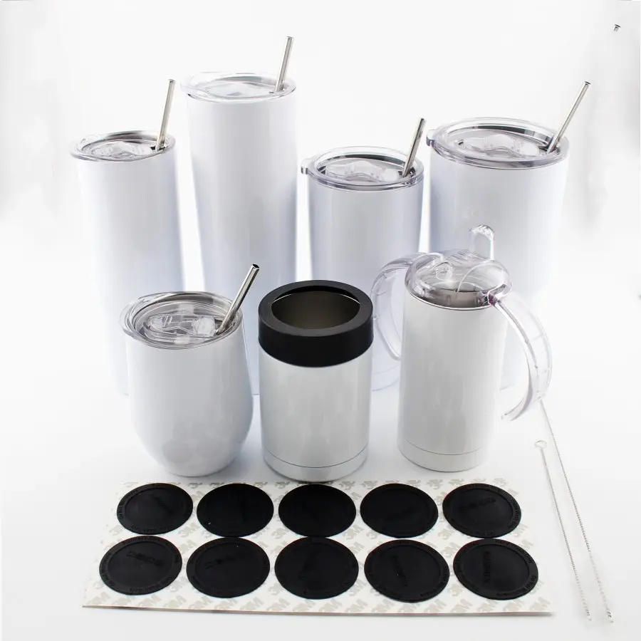 Wholesale stainless steel insulated skinny tumblers 20oz 30oz sublimation tumbler blank egg tumblr cup