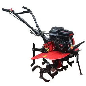 Manufacture High Quality Stable Power Output Belt Chain Gear Tiller Garden Rotavator Cultivator