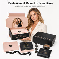 Boîte d'expédition en carton ondulé personnalisée, pliable, avec bande de déchirement, impression personnalisée, auto-adhésive, pour colis cadeaux, avec logo