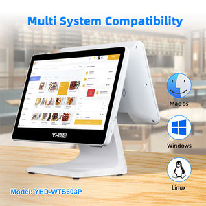 オールインワンレジ<span class=keywords><strong>POS</strong></span>マシン、15.6インチアンチスクラッチ容量性タッチスクリーン、Windows & Android OSに対応 - Product Image 6