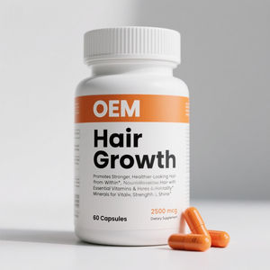 Formula pertumbuhan rambut canggih untuk Label pribadi Biotin Saw kolagen Palmetto & campuran Vitamin esensial - Product Image 4